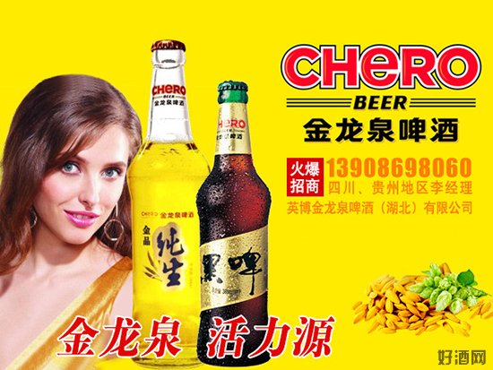 金龙泉啤酒:优越品质,热销全国!